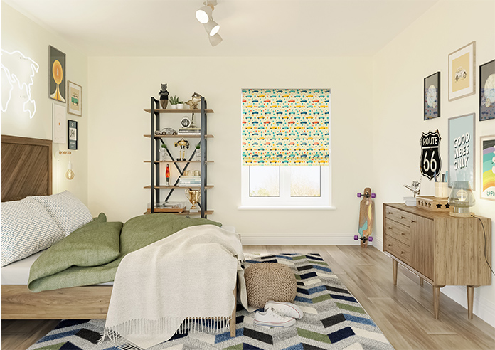Leafy Lane, Carnival - Roman Blind - Image 8